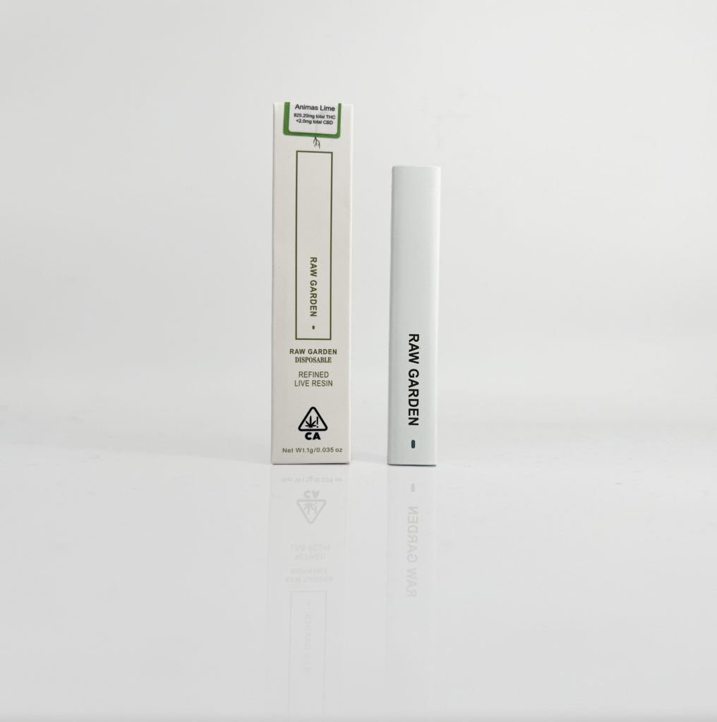 Raw Garden Live Resin Disposable 1g District Connect Washington DC i71 Weed Delivery