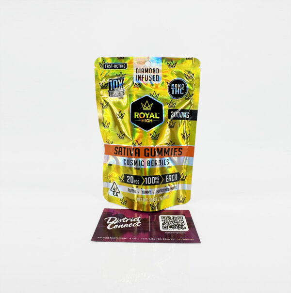 Royal High Diamond Gummies 2000mg District Connect washington dc weed delivery