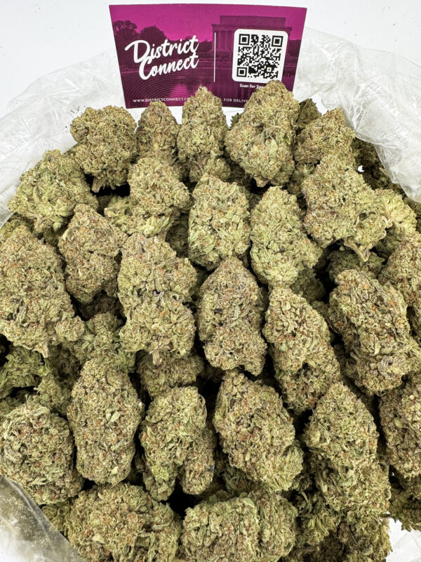 Mandarin Glue Strain District Connect Maryland weed delivery