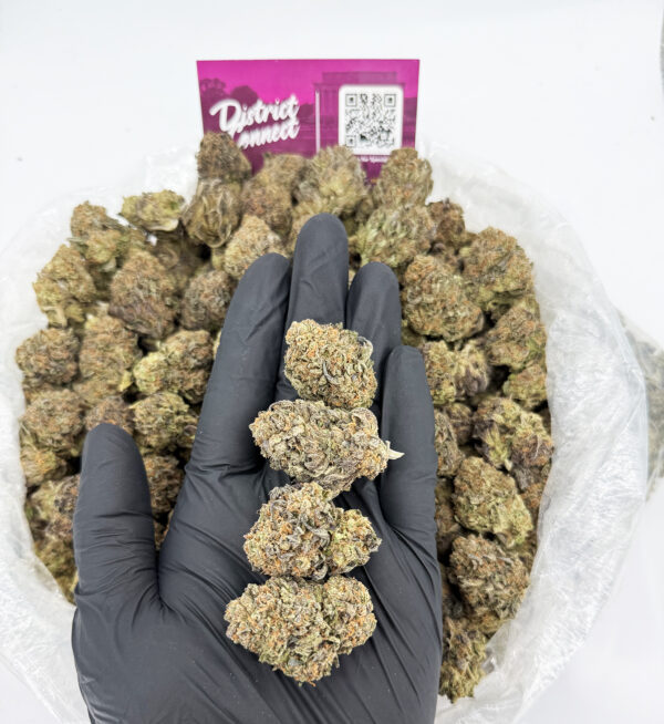 Birthday Cake Kush Strain District Connect DMV weed delivery