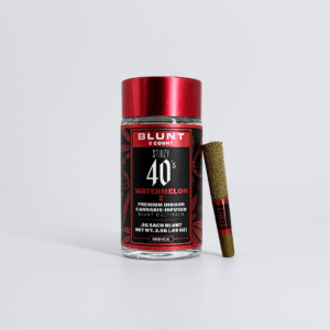 STIIIZY 40’s infused blunts with live resin and kief, available for Washington DC cannabis delivery