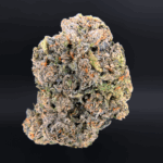 Iceman cannabis strain with 30–31% THC, minty vanilla aroma, balanced hybrid effects, available for weed delivery in Washington DC and Northern Virginia via District Connect.