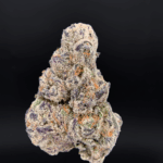 Chrome Dome by Maven Genetics – premium craft flower with sugar coated buds, vivid green & purple, available for Washington DC and Northern Virginia delivery via District Connect.
