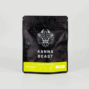 Kanna Beast Exclusive Designer Cannabis Flower 3.5 grams available from District Connect for delivery across Washington DC, Northern Virginia, Richmond Virginia, and Virginia Beach.