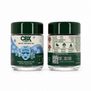 Cannabiotix CBX Designer Flower 3.5g premium indoor cannabis available at District Connect in Washington DC featuring rotating California craft strains.
