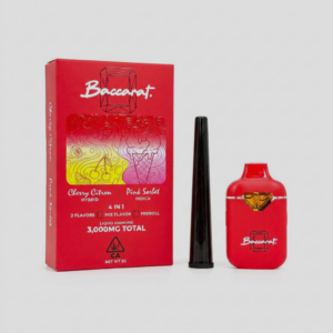 BACCARAT Liquid Diamond Dual 2G rechargeable disposable vape pen with two flavor chambers