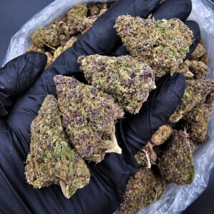 Rainbow Belt hybrid cannabis strain, 24–28% THC, District Connect weed delivery in Washington DC, Virginia, Maryland, and Richmond VA.